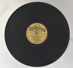 Gica Petrescu - Canta-mi lin din struna / In satu-n care m-am nascut - disc ebonita patefon/gramofon