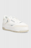 Reebok Classic sneakers din piele Club C culoarea alb, 100201959