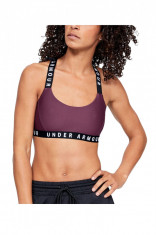 Bustiera sport Wordmark Strappy Sports Bra Mov XS foto