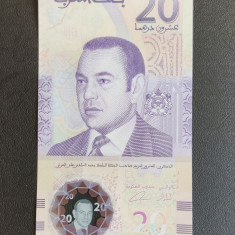 Maroc / Morocco - 20 Dirhams (2019) polimer comemorativa