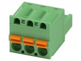 Regletă de conexiuni deconectabilă, mufă, 3 pini, 5,08 mm