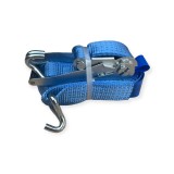 Chinga ancorare marfa 10m, 5 Tone, Latime 50mm, Maner Standard, 350 daN, Albastru