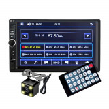 Player Video Auto dimensiune 2DIN, + Camera Marsarier INCLUSA, TouchScreen de 7, AVEX