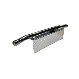 Cumpara ieftin Bullbar universal cu suport de proiectoare Crom