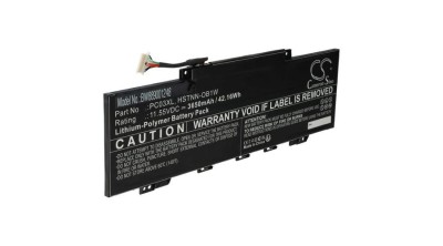 &amp;Icirc;nlocuire baterie de notebook pentru HP HSTNN-0B1W, M24421-271, HSTNN-OB1W - 3650 mAh 11,55 V Li-polimer foto