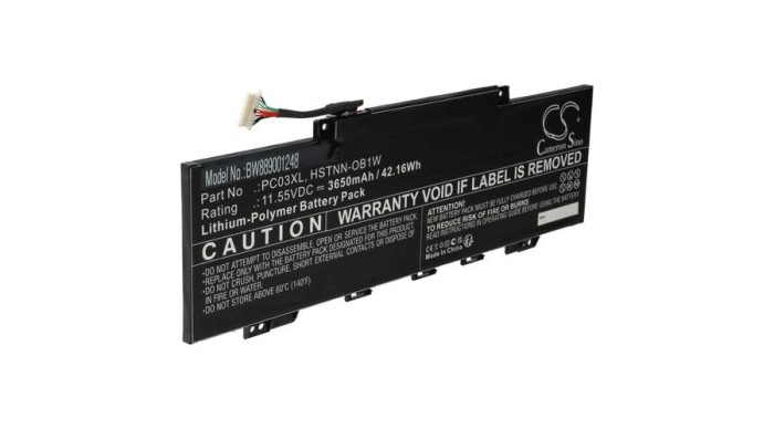 &Icirc;nlocuire baterie de notebook pentru HP HSTNN-0B1W, M24421-271, HSTNN-OB1W - 3650 mAh 11,55 V Li-polimer