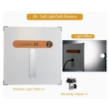 Panou reflexie 50 cm Soft Light cu suport de montare