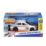 Cumpara ieftin Masinuta metalica Hot Wheels cu sistem Pull Back - Lancer Evolution IX, scara 1:43