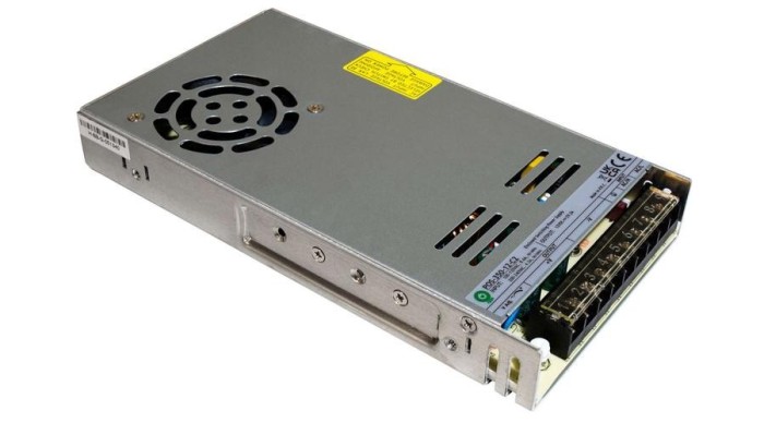 POS POS-350-48-C2, sursă de alimentare seria POS 48V/7.3A, capsulată, profil redus