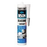 Silicon sanitar, gri, Bison, interior / exterior, 280 ml