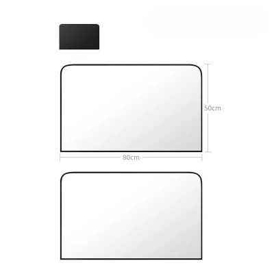 Set perdele magnetice auto (geamuri spate) &amp;ndash; protecție UV, intimitate și confort &amp;icirc;n mașina ta foto