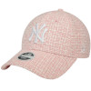 Capace de baseball New Era Wmns Summer Tweed 9FORTY New York Yankees Cap 60434980 Roz