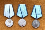 LOT 3 MEDALII "MERITUL MILITAR" CL.2, R.P.R.