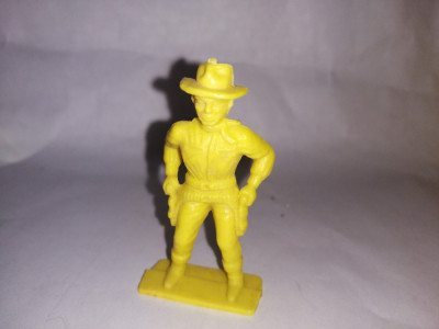 bnk jc Figurina de plastic - cowboy cu pistoale - neidentificat foto
