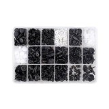 Cumpara ieftin Set de clipsuri din plastic pentru masina, Smania, 415 bucati