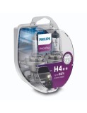 Set 2 Becuri Auto Philips H4 Vision Plus +60%, 12V 55W
