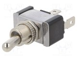 Comutator basculant SPST OFF-(ON) 21A/14VDC SWITCH COMPONENTS