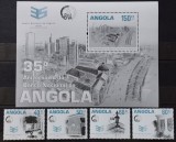 BC130, Angola 2011, set colita+serie Banca Nationala