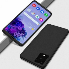 Husa Samsung Galaxy S20 Ultra, FullBody Negru, acoperire completa 360 grade cu folie de protectie gratis