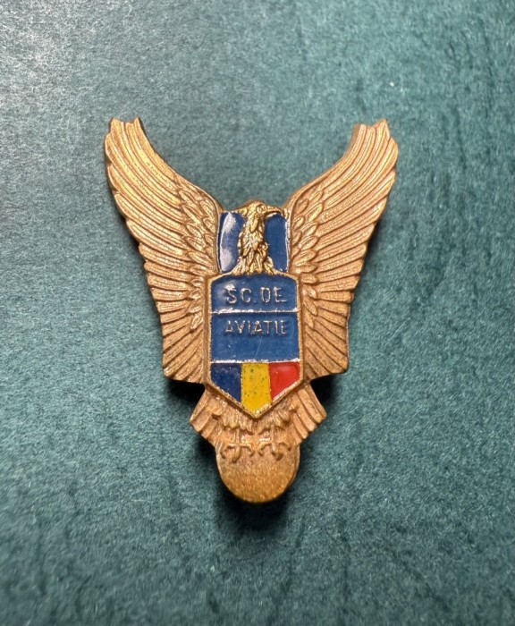 Insigna Scoala de Aviatie Militara Aurel Vlaicu