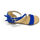 Sandale dama din piele Electric Blue Anna