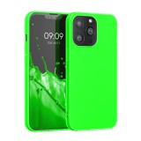 Husa pentru Apple iPhone 13 Pro, Silicon, Verde, 55957.44, kwmobile, Carcasa