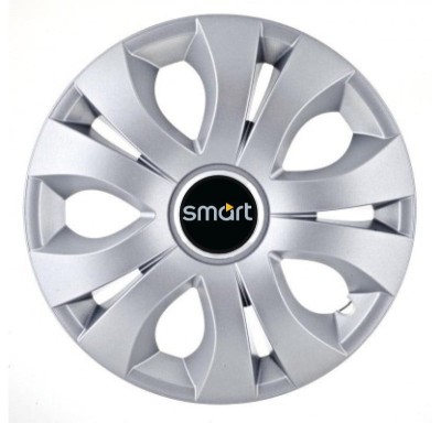 Set 4 capace roti Top Gray pentru gama Smart, R17 foto