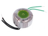 Transformator toroidal 21VA 230V 12V 1,75A cu cabluri