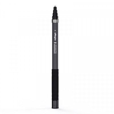 Selfie Stick aMagisn Carbon Fiber pentru Camera Sport Insta360 / DJI / GoPro, 3m, 1/4 inch, Negru foto