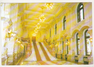 bnk cp Bucuresti - Palatul Cotroceni - Hol Intrare principala - necirculata foto