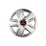 Cumpara ieftin Set 4 capace roti Cu Inel Cromat Esprit R16 pentru gama auto Mitsubisi, Autohelix MSA