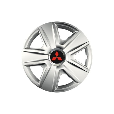 Set 4 capace roti Cu Inel Cromat Esprit R16 pentru gama auto Mitsubisi foto