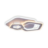 Plafoniera LED Erste Ava 88W Ultra-Slim 510x450x55mm, Telecomanda 3CCT, Design Modern Alb, Iluminat Puternic pentru Living sau Dormitor Elegant