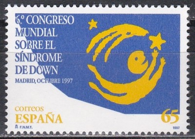 Spania 1997 - Congresul mondial pentru sindromul Down, MNH foto