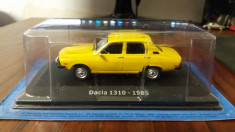 macheta dacia 1310 1985 - hachette, scara 1/43, noua. foto