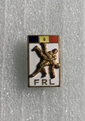 Insigna federația rom&amp;acirc;nă de lupte foto