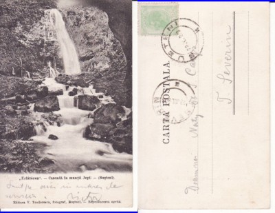 Cascada Urlatoarea ( Busteni )-Muntii Bucegi, Jepi - clasica, rara foto