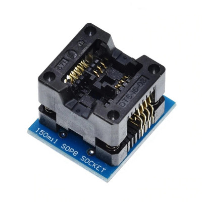 Soclu / Adaptor SOP8 / SOIC8 to DIP8 ( 150mil ) foto