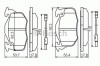 Set placute frana,frana disc RENAULT CLIO I (B/C57, 5/357) (1990 - 1998) BOSCH 0 986 469 860