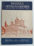 BISERICA ORTODOXA ROMANA , ANUL LXXVII , NUMARUL 1 , IANUARIE , 1959