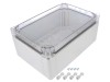 Carcasa Universala WEIDMULLER FPC 200x300x132mm Policarbonat Transparenta Gri IP67
