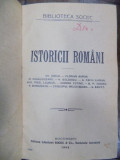 Istorici Romani , 1909