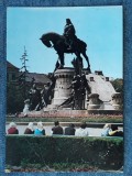 257 Cluj-Napoca - Statuia lui Matei Corvin de Ioan Fadrusz / carte postala