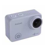 Camera sport de actiune, ProCam DV698, rezolutie video 4K, Wi-Fi, foto 20MP, stabilizare avansata a imaginii, rezistenta apa, gri