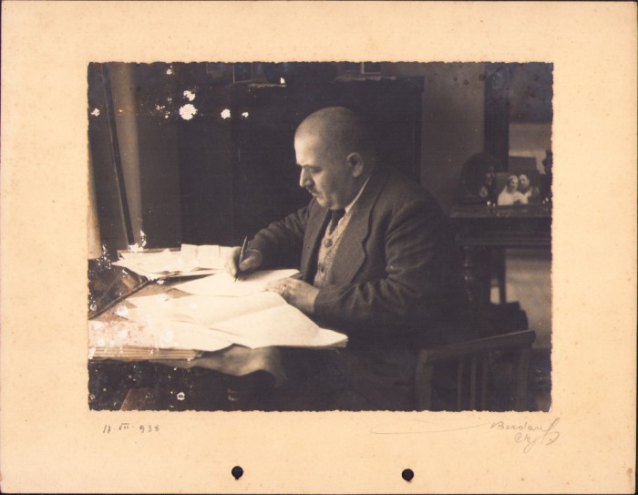 HST PM74 Poză profesor Ioan Văleanu 1938 studio Bordan Cluj
