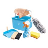 Jucarie - Set de curatenie cu galeata (7 piese), Hape
