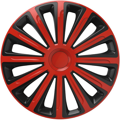 Set 4 Buc Capace Roti Versaco Trend Red &amp;amp; Black 16&amp;quot; V8906