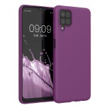 Husa pentru Samsung Galaxy A12, Silicon, Mov, 54048.197