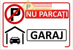 Indicator pentru interzicerea parcare de resedinta foto