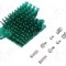 Radiator extrudat, aluminiu, 41mm x 45mm, verde, Advanced Thermal Solutions - ATS-1042-C3-R0